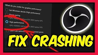 Fix OBS Crashing and Launching Issues! Complete Tutorial