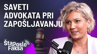 Put Kroz Pravni Fakultet I Advokaturu | Dragana Vidaković | Šta Posle Faksa 10