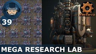 MEGA MODULE RESEARCH LABS -  Step 39: Factorio Megabase (Step-By-Step)