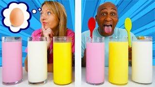 TWIN TELEPATHY MILKSHAKE CHALLENGE!!!