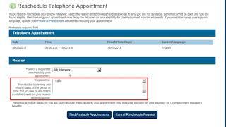 UI Online: How to Reschedule Your Phone Interview