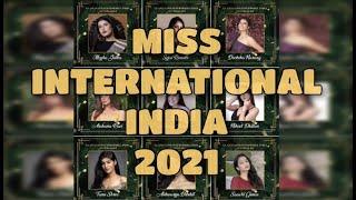 Miss International INDIA 2021 Finalists