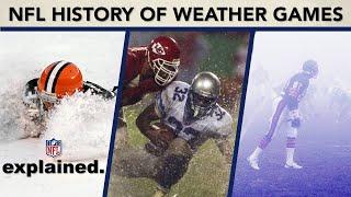 History of NFL's WORST Weather Games: Snow, Rain, Heat, & More!