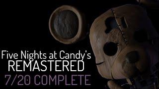 Five Nights at Candy's Remastered 7/20 Complete (No Commentary)