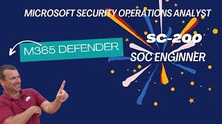 Microsoft Security Operations Analyst SC-200 (SOC enginner)