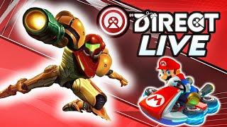  LIVE ️ Metroid Prime 4 and New Mario Bros: Nintendo Direct | Mario Kart 8 Deluxe