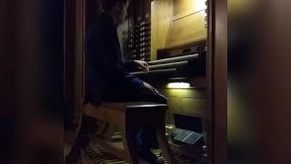 J.S. Bach The Gigue-Fugue, BWV 577. Aleksandr Novoselov