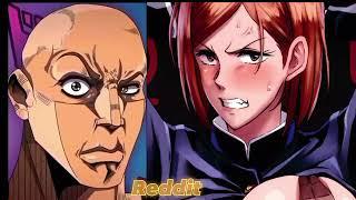 Anime VS Reddit the rock reaction meme