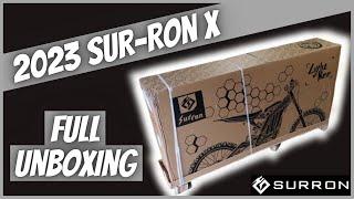 2023 Surron X Electric Bike Official Full Unboxing & Assembly