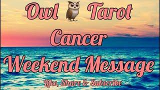 Cancer ~They owe u an apology!~ Weekend Message~ #tarotreading #cancer