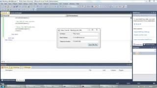 Working with XML files part 1   Writing to XML Visual Basic HD, 720p