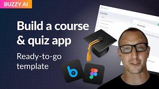 No-Code + Figma + AI: Design & Build Your Custom Course & Quiz App