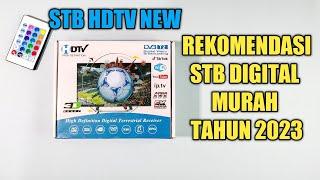 Set Top Box TERBAIK , HDTV NEW MIRIP MATRIX MERAH  #settopboxtvdigital