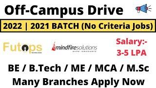 Work From Home JOB | Off-Campus Drive 2022 | 2021 BATCH | NO 60% Criteria | Must Apply Many Courses