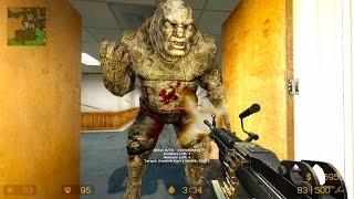 Counter Strike Source - Zombie Horde mod online gameplay on Office map