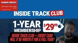 Harbor Freight Inside Track Club + Credit Card | Trying it for a FULL YEAR, Will It Be Worth It?