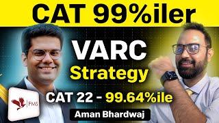 CAT 99%iler Verbal Ability Strategy | Toppers Preparation Plan Ft. Aman, FMS