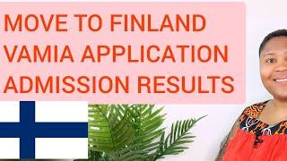 VAMIA ADMISSION OPENS| ENTRANCE EXAM RESULTS| PROOF OF FUNDS #studyabroad #finland #immigration