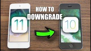 How to Downgrade iOS 11 back to iOS 10