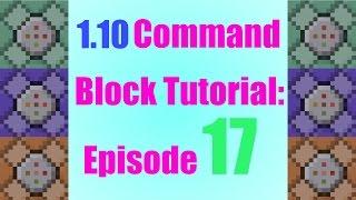 Setting up a command block world! - 1.10 Beginner Command Block Tutorial Episode 17