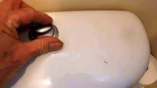 How to remove the cistern lid, on push button cisterns