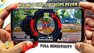 Realme 7 Pubg Gyroscope Test With Full Sensitivity Setting In Hindi || Realme 7 Pubg gyro review ||