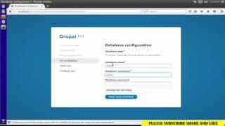 Install Drupal 8 on Ubuntu 16 With Nginx MariaDB and PHP