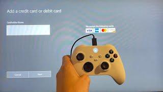 Xbox Series X/S: How to Fix Invalid Credit Card Error Tutorial! (Easy Method) 2023