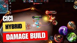 OMG CICI HAVE INSANE DAMAGE POWER | CICI BEST BUILD MLBB