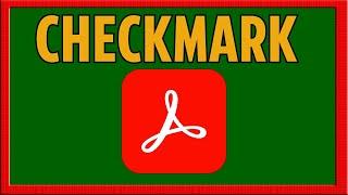 How to Add Checkmark in Adobe Acrobat (2025)