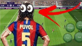 Pes mobile 2021 : Puyol has eyes behind the head !!!