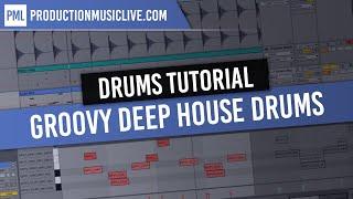 Ableton Live Tutorial: Producing Groovy Deep House Drums Live 9 Deep Premium Vol. 1 [no comment]