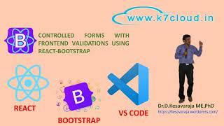 011 - Controlled Forms with Frontend Validations using React-Bootstrap