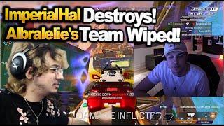 ImperialHal Wipes Out Albralelie's New Team in ALGS Scrims!!