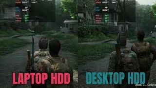 5400rpm vs 7200rpm HDD | The Last of us