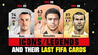 FIFA 25 | ICONS and their LAST FIFA CARDS!  ft. Ronaldo, Bale, Zidane…