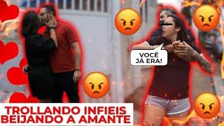 Trollou namorada  com outra mina - Trollando Infiéis episódio 04