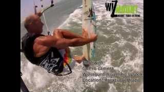 Kitesurf Brazil Magazine - Strapless kitesurfing with Wizmount & GoPro in Paracuru
