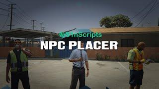 [FREE] FiveM Script Showcase - NPC Placer System