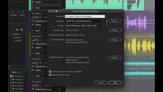 Exporting your audio from Adobe Audition