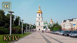The Golden-Domed City - Kyiv Ukraine - 4K City Walk
