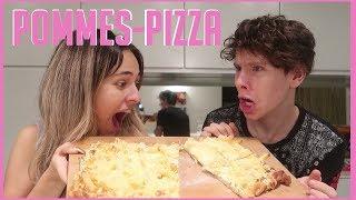 MIDNIGHT COOKING, Pommes Pizza - VLOGMAS #12 | Einfach Marci