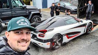 SOMEHOW I FOUND MYSELF IN A KOENIGSEGG AGERA RS! *DELIVERY DAY*