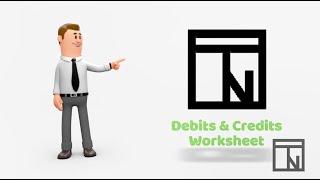 Debits and Credits Worksheet