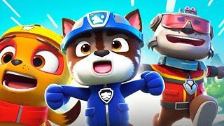 TALKING TOM: CHASE HEROES. Passing all bosses on full screen. Watch out for a gang of raccoons!