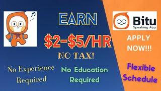 NO TAX + NO EDUCATION & NO EXPERIENCE REQUIRED - How u Can Earn up to $5 as a BITU ENGLISH MODERATOR