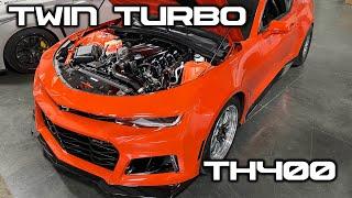 2019 Twin Turbo/TH400 ZL1 first drive with BOOST!! OBS Chevy LT4 truck build HUGE update!