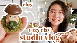 🪴 miniature clay studio vlog  how to channel inspiration ⭐️ YeppenTube ⭐️