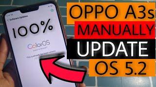Oppo A3s Update Manually Color OS 5.2 | Oppo A3s Color Os 5.2 Update | Faisal Alam Official