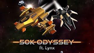 38K POINTS IN 2 MINUTES!! -- 50K Oddysey ft. Lynx ( Starblast.io )